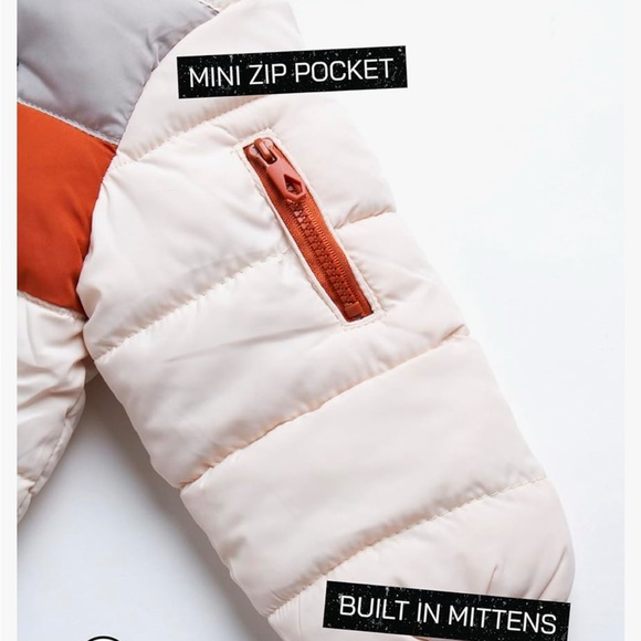 Volcom Baby Snowsuit – Hooded Fleece Lined Warm Winter Jumpsuit – 6-9 M - Picture 9 of 9